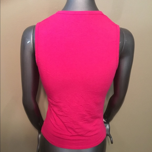 Vintage Rampage pink beaded tank tops - Picture 4 of 8
